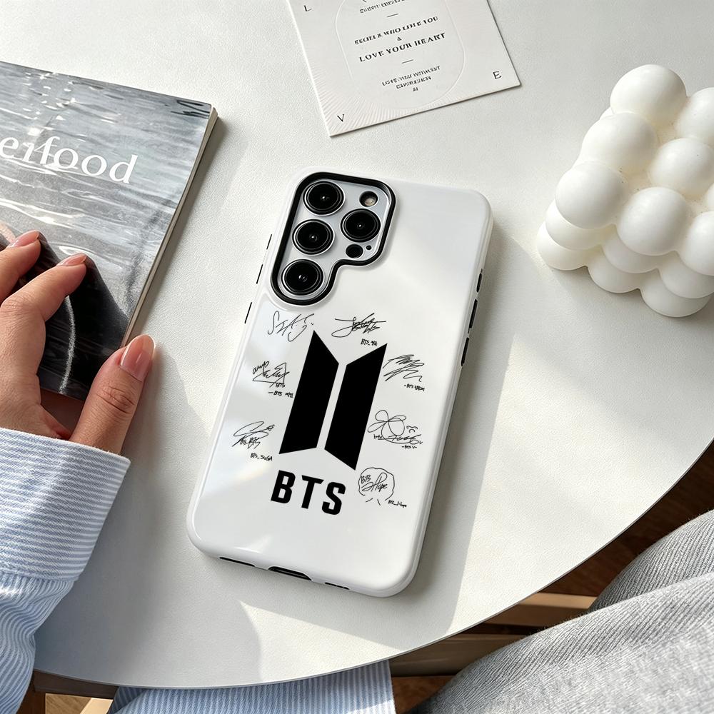Samsung Galaxy S25 - Coole kugelsichere BTS BOYS Handyhülle für