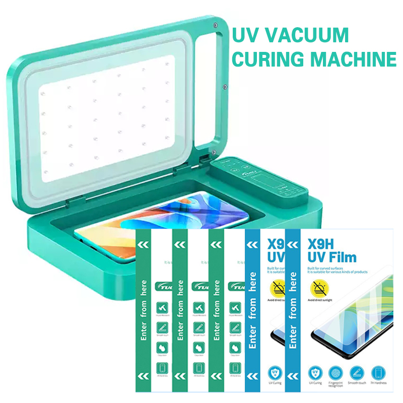 Hydrogel Screen Protector - TUOLI X9H UV-härtende Vakuumlaminiermaschine für Hydrogel-Film,