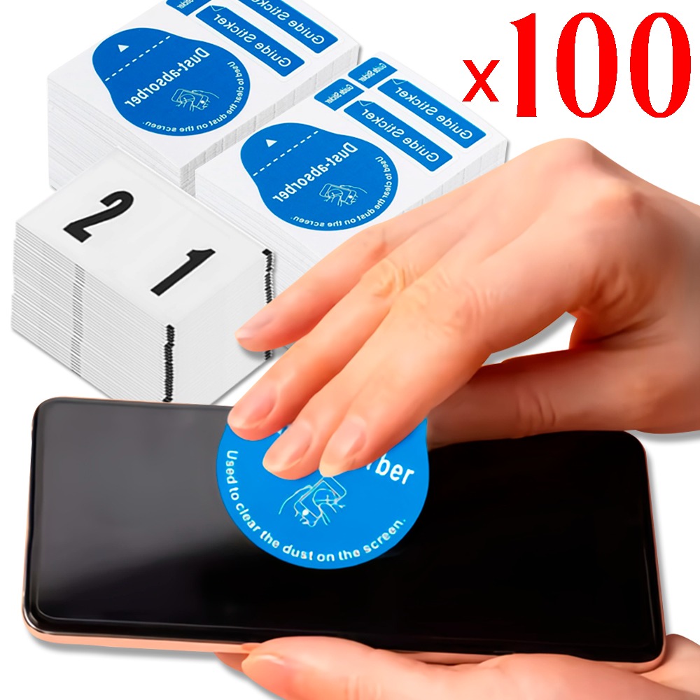 Dust Removal Sticker - 100/1Pcs Staub Entfernung Handy Bildschirm Reinigung