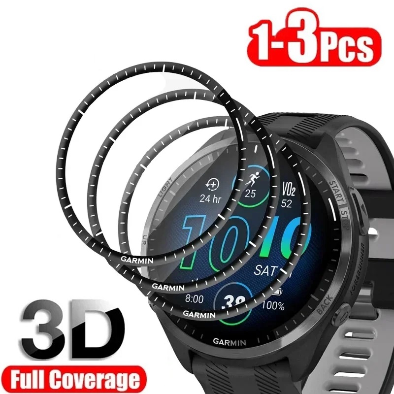 Hydrogel Screen Protector - 3D gebogener Displayschutz kompatibel für Garmin