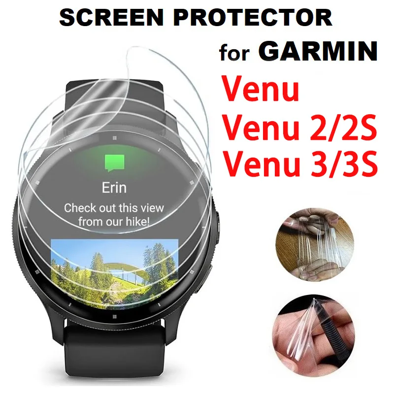Hydrogel Film Für Garmin Venu  – Hydrogel Screen Protector Bewertung und Preis