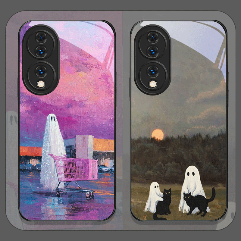 Niedliche Cartoon-Schwarzkatze – Huawei Mate 60 Bewertung und Preis
