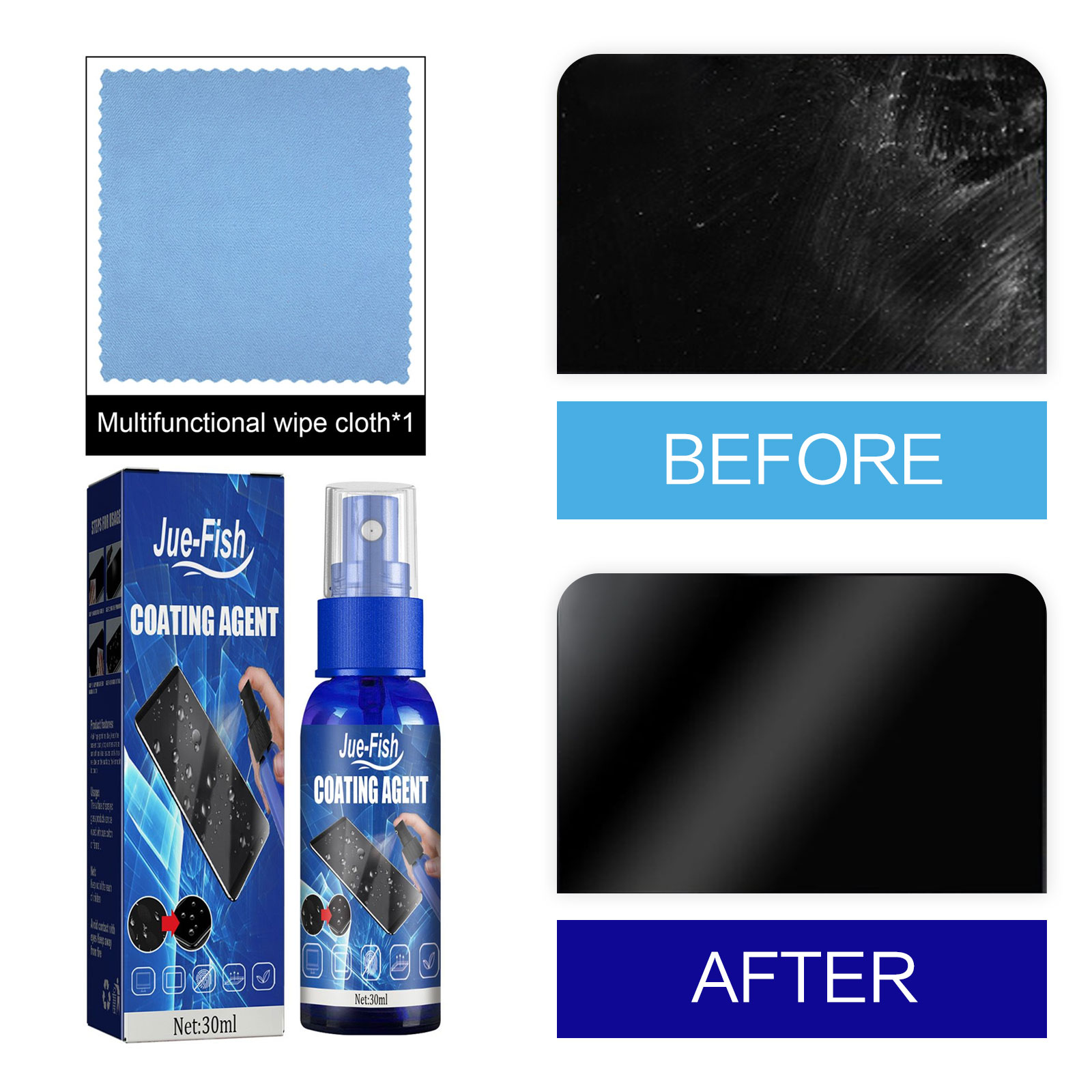 Flüssiges Displayschutzspray,  – Oleophobic Coating Spray Bewertung und Preis